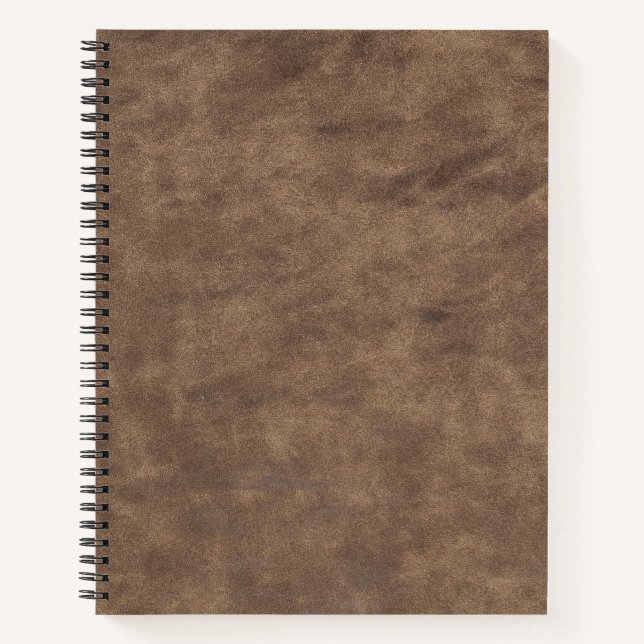 Colourful Black Pattern Snakeskin Notebook (Front)