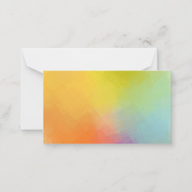 Colourful Blank Elegant Template Custom Abstract (Front)