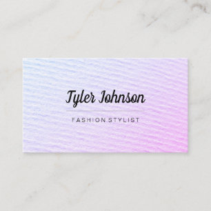 Colourful Blend / Paper Texture Business Card