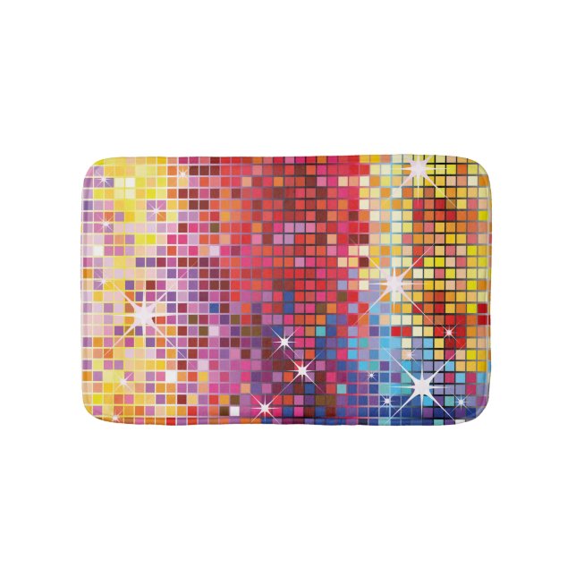 Colourful Bling-Bath Mat (Front)