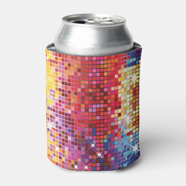 Colourful Bling-Cooler Can Cooler (Can Front)