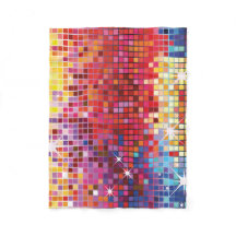 Colourful Bling-Fleece Blanket