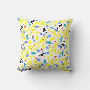 Colourful Blobs Cushion
