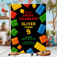Colourful Block Birthday Party