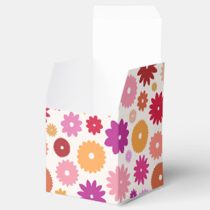 Colourful Blooms Large Pattern Favour Box