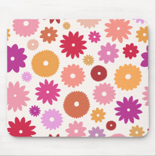 Colourful Blooms Large Pattern Mouse Mat