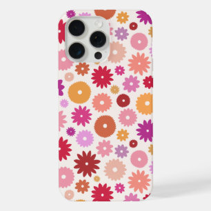 Colourful Blooms Pattern iPhone 15 Pro Max Case