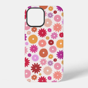 Colourful Blooms Pattern iPhone 12 Case