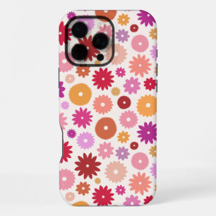 Colourful Blooms Pattern iPhone 16 Pro Max Case