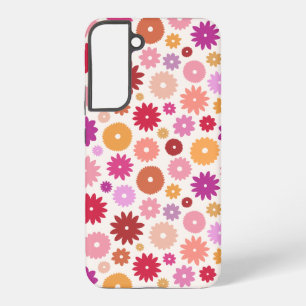 Colourful Blooms Pattern Samsung Galaxy Case