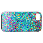 Colourful Blue Multicolored Abstract Art Pattern