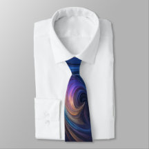 Colourful Blue Swirl Pattern