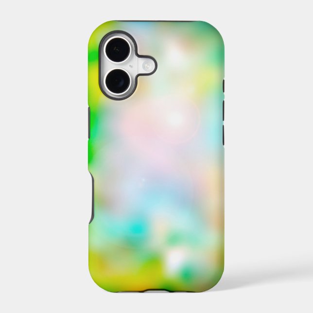 Colourful blurred flowers (Back)