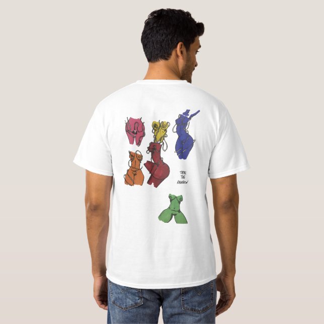 Colourful body Tee (Back Full)