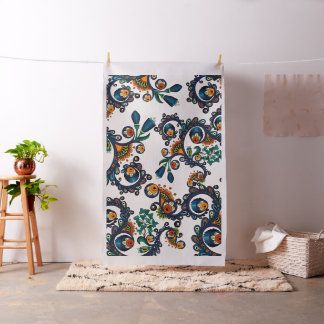 Colourful Bohemian Boho MOD Hippy Chic Pattern Fabric