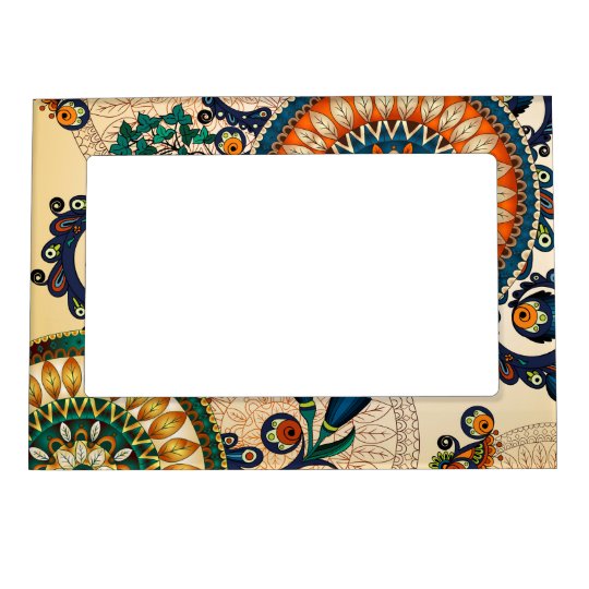 Colourful Bohemian Boho MOD Hippy Chic Pattern Picture Frame