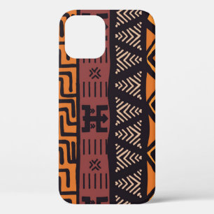 Colourful Bohemian Tribal Geometric iPhone 12 Case