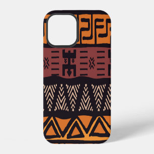 Colourful Bohemian Tribal Geometric iPhone 12 Case