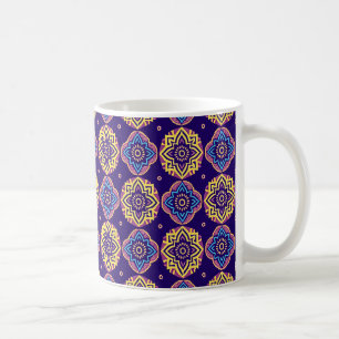 Colourful Boho Chic Mandala Pattern Coffee Mug