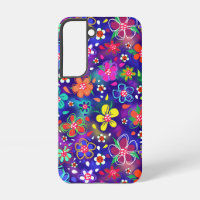 Colourful Boho Doodle Flowers