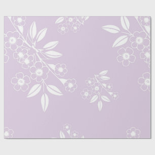 Colourful Boho Floral Pattern Aesthetic Wrapping Paper