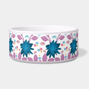 Colourful Boho Floral Pattern Retro Flower