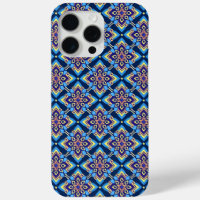 Colourful Boho Geometric Floral Pattern