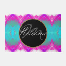 Colourful Boho Monogramed Welcome