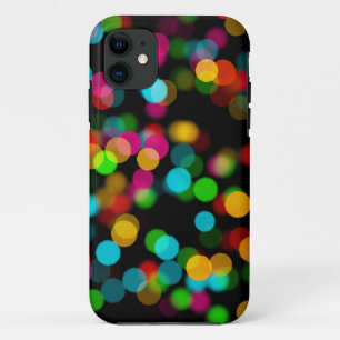 Colourful Bokeh Design iPhone 11 Case