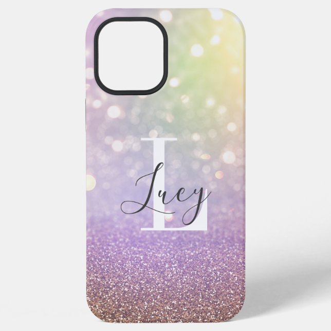 Colourful bokeh lights              iPhone case (Back)