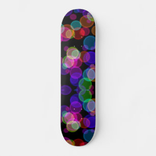 Colourful Bokeh Skateboard