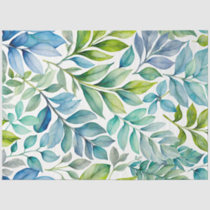Colourful Botanical Art Tissue Paper