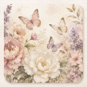 Colourful Botanical Garden Drink Coasters