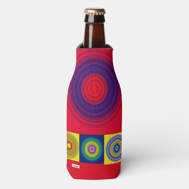 Colourful  bottle cooler (Bottle Front)