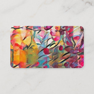 Colourful Bottles Business Card