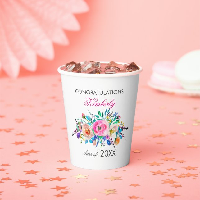 Colourful Bouquet Paper Cup (Insitu)