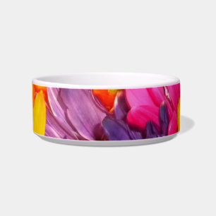 Colourful Bouquet Pet Dish
