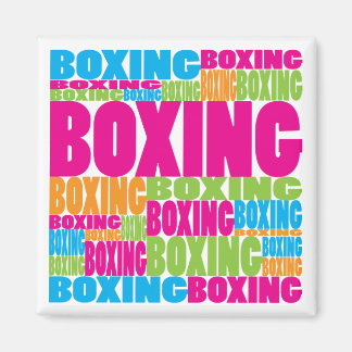 Colourful Boxing Magnet