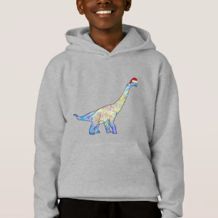 Colourful Brachiosaurus Dinosaur Christmas Elf