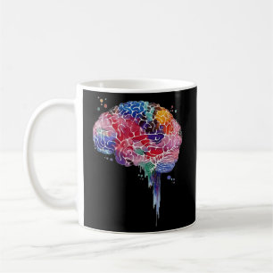 Colourful Brain Science And Ar Love Science Ar Coffee Mug
