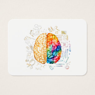 Colourful Brain - Science And Art - Neuroscience N