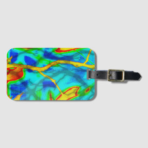 Colourful Branches - Bold nature Luggage Tag
