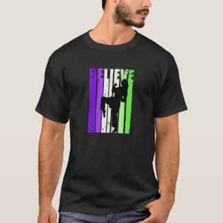 Colourful Brasilian Jiu Jitsu Motivational Retro P T-Shirt
