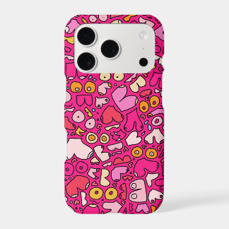 colourful breast pattern stone coaster
