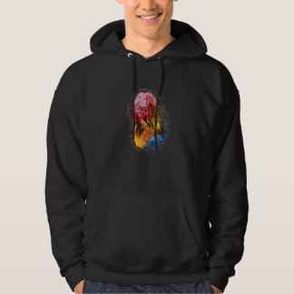 Colourful Briard Clothes For Briard Mum & Briard D Hoodie