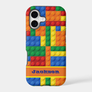 Colourful Bricks Building Blocks Phone Case