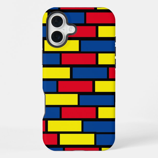 Colourful Bricks Phone Case (Back)