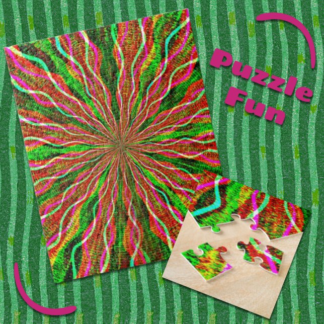 Colourful Bright Burst Challenging Retro Puzzle (Creator Uploaded)