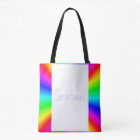 Colourful Bright Rainbow Personalise ..