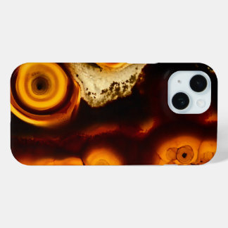 Colourful Brown Agate iPhone 15 Case